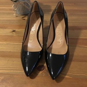 Calvin Klein Patent Leather Heels